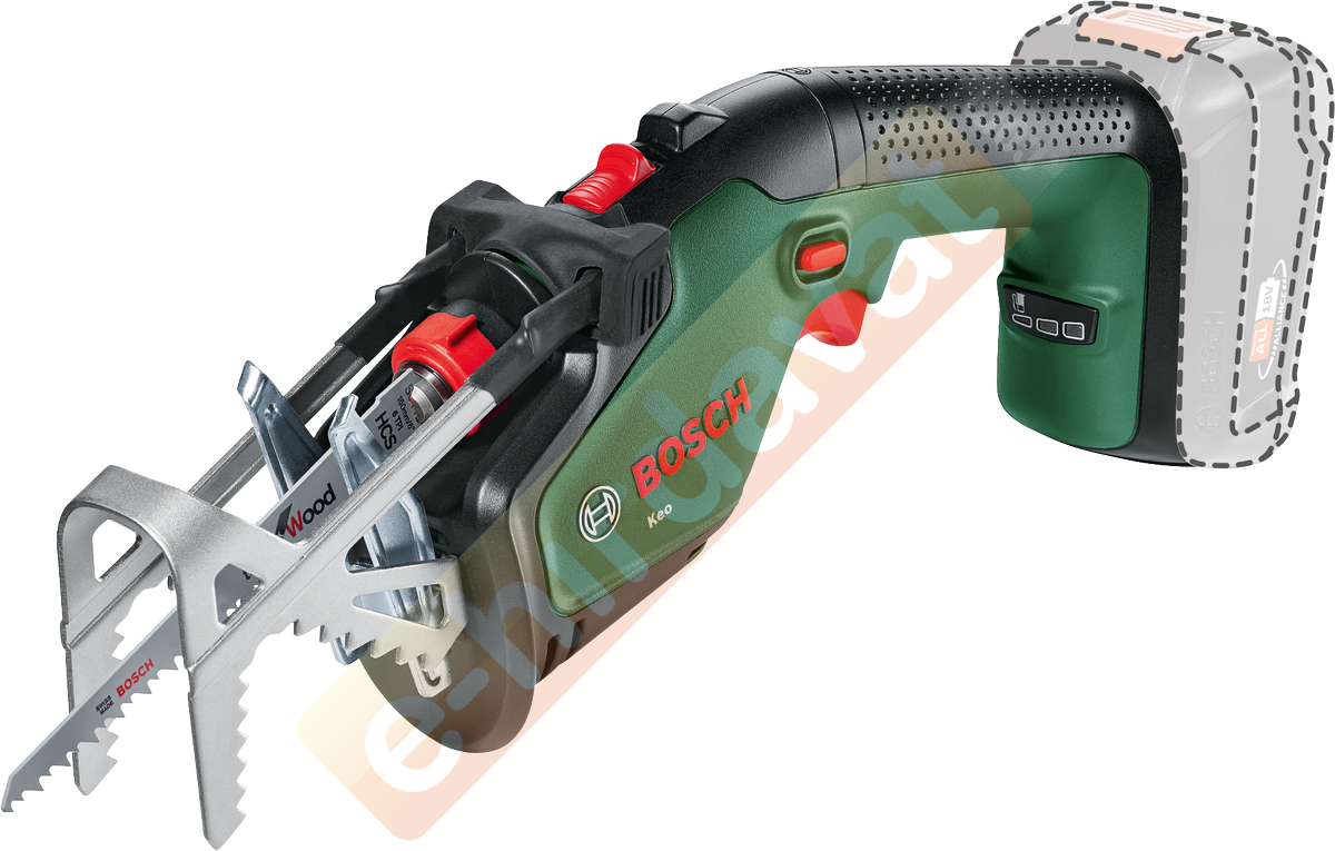 Bosch KEO 18 LI Akülü Bahçe Testeresi (Solo)