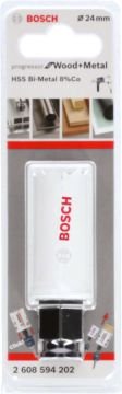 Bosch Aksesuarlar Bosch - Yeni Progressor Serisi Ahşap ve Metal için Delik Açma Testeresi (Panç) 24 mm