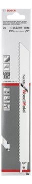 Bosch S 1122 HF Flexible for WoodandMetal 2'li