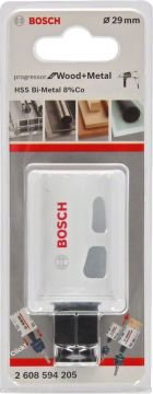 Bosch Aksesuarlar Bosch - Yeni Progressor Serisi Ahşap ve Metal için Delik Açma Testeresi (Panç) 29 mm