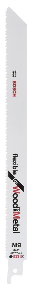 Bosch S 1122 HF Flexible WoodandMetal 100'lü