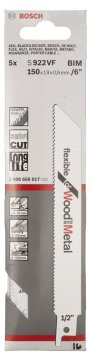Bosch S 922 VF Flexible for WoodandMetal 5'li