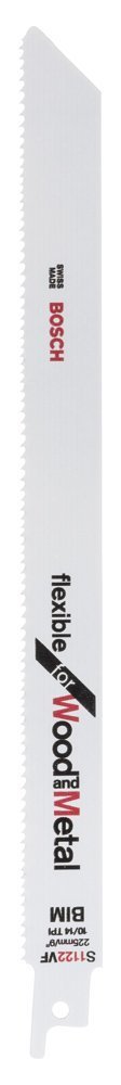 Bosch Aksesuarlar Bosch - Flexible Serisi Ahşap Ve Metal için Panter Testere Bıçağı S 1122 VF - 5'li