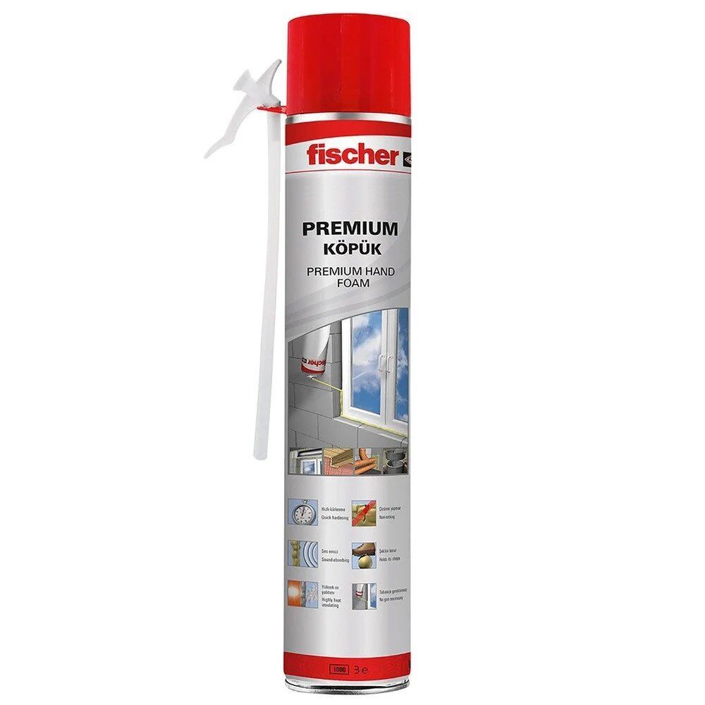 FISCHER PU 1/600 B3 Poliüretan Köpük 600 ml