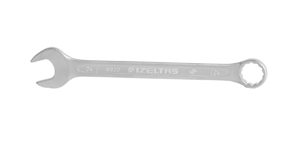 İZELTAŞ 0320 Kısa Boy Kombine Anahtar (Ölçü Seçiniz)
