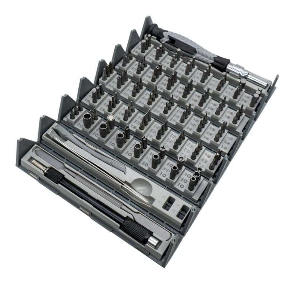 ROX 0307 Bits Uçlu Hassas Tornavida Seti 126 Parça