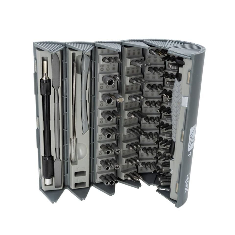 ROX 0307 Bits Uçlu Hassas Tornavida Seti 126 Parça