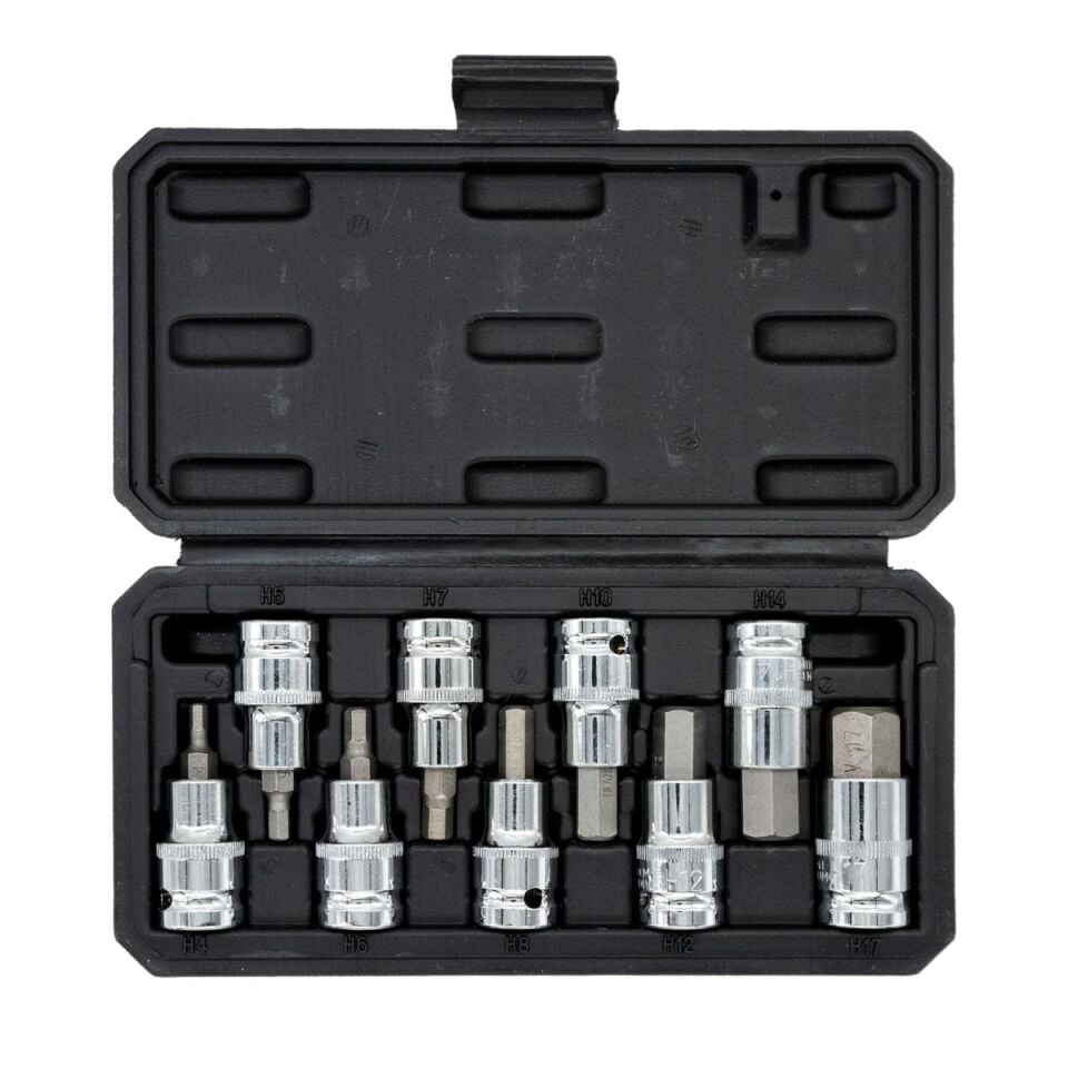 NEXON Alyan Uçlu Lokma Takımı 9 Parça 1/2'' (6049)