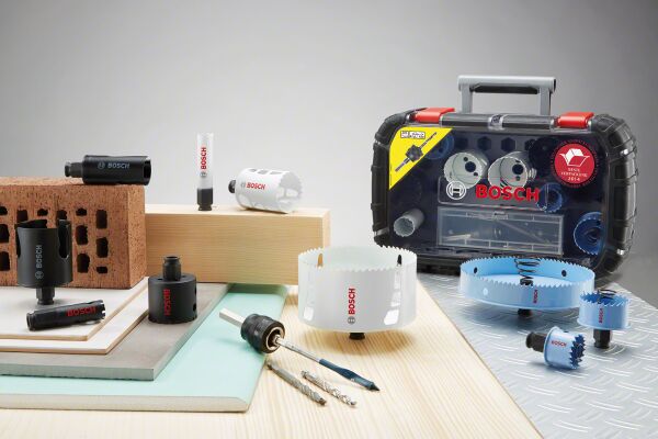 Bosch Aksesuarlar Bosch - Yeni Progressor Serisi Ahşap ve Metal için Delik Açma Testeresi (Panç) 73 mm