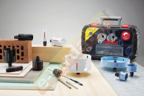 Bosch Aksesuarlar Bosch - Yeni Progressor Serisi Ahşap ve Metal için Delik Açma Testeresi (Panç) 73 mm