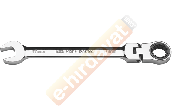 CETA-FORM B06 C-Gear Mafsallı Cırcır Anahtar 14 mm