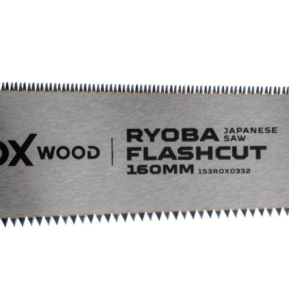 ROX WOOD 0332 Ryoba Flachut Çift Taraflı Mini Ahşap Testere 160 mm