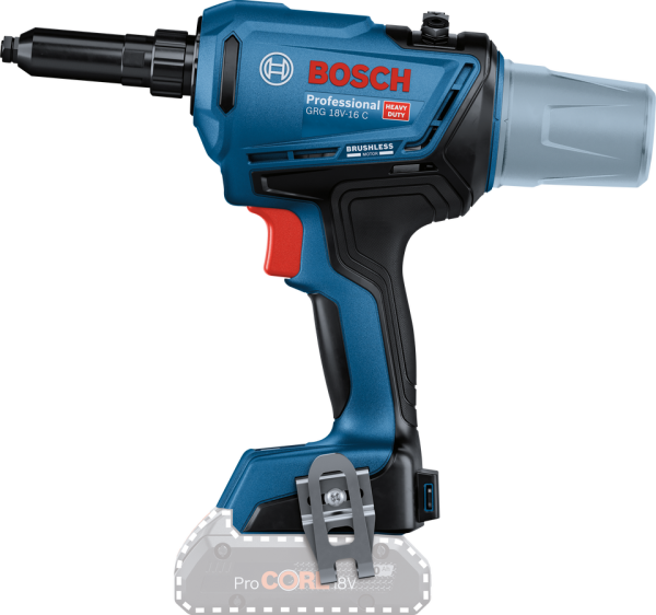 Bosch Profesyonel Seri Bosch Professional GRG 18V-16 C SOLO Akülü Perçin Tabancası