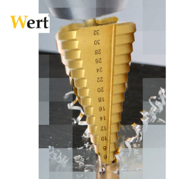 Wert 3501 Kademeli Sac Delgisi Ø4-32mm