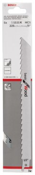 Bosch Aksesuarlar Bosch - Basic Serisi Ahşap için Panter Testere Bıçağı S 1111 K - 5'li