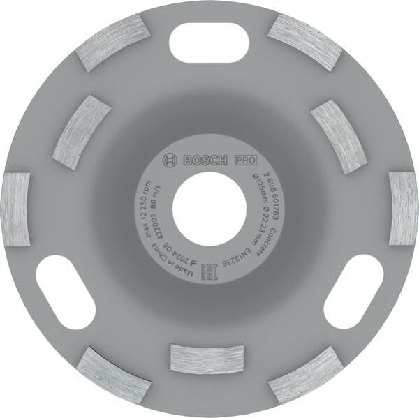 PRO Concrete Taşlama Diski, 50 x 125 mm, 22,23 mm
