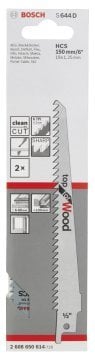 Bosch Aksesuarlar Bosch - Top Serisi Ahşap için Panter Testere Bıçağı S 644 D - 2'li