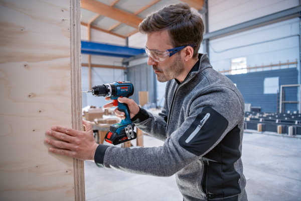 Bosch Profesyonel Seri Bosch Professional GSB 18V-90 C (2x5.0Ah, GAL 18V-40, L-Boxx) Akülü Darbeli Delme Vidalama Makinesi