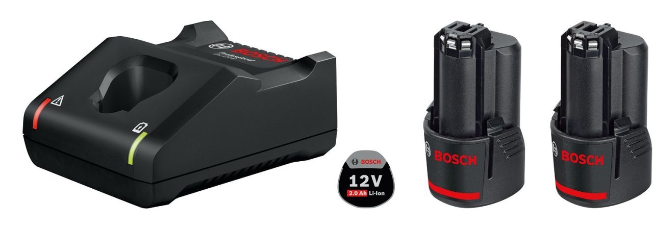 Bosch Profesyonel Seri Bosch Professional GAL 12V-40 +2 x GBA 2,0Ah