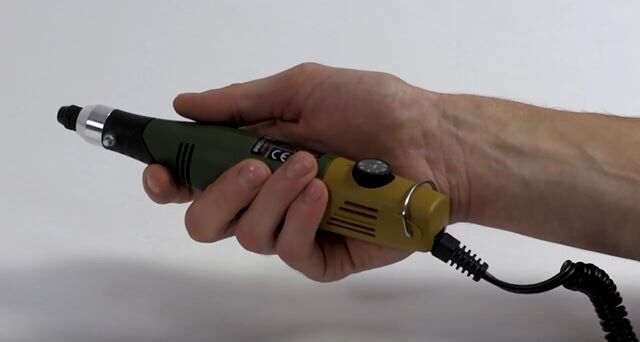 PROXXON Micromot 60/E 12 Volt Kablolu Freze-Matkap-Gravür Makinesi 28510 (Voltaj Adaptörü Hariç)