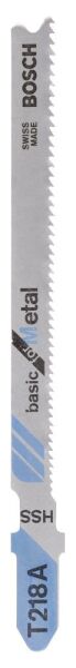 Bosch Aksesuarlar Bosch - Ekonomik Seri Metal İçin T 218 A Dekupaj Testeresi Bıçağı - 5'Li Paket