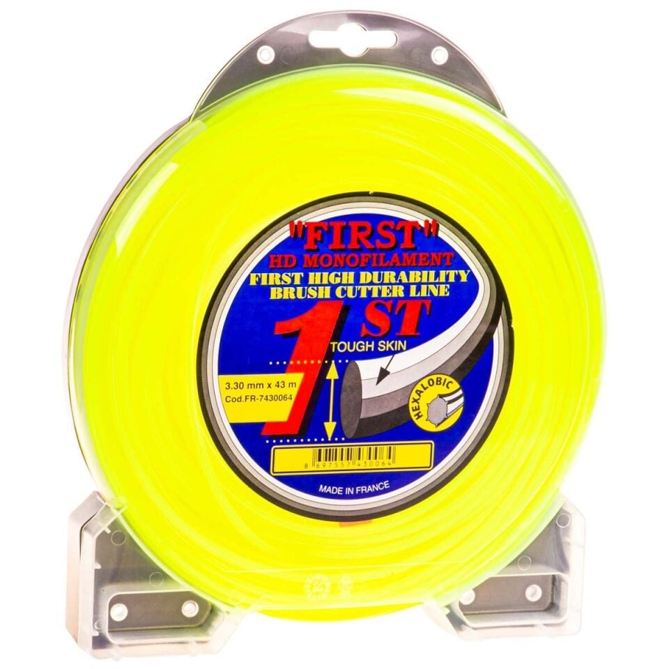 FIRST 3.3 mm 43 metre Tırpan Motoru İçin Altı Köşe Misina