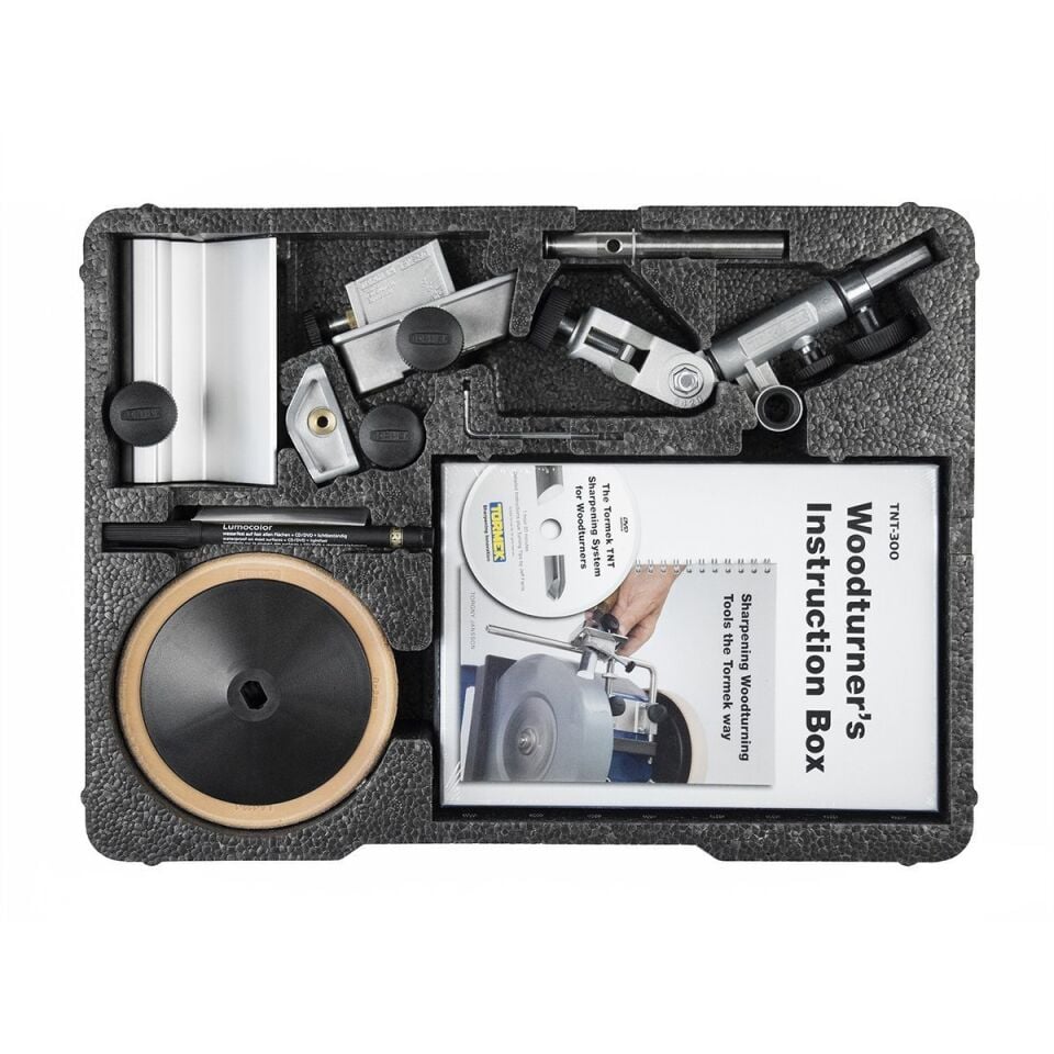 TORMEK TNT-808 Ahşap Torna Bıçağı ve Iskarpela Bileme Seti