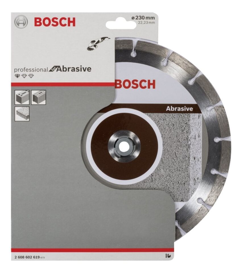 Bosch - Standard Seri Aşındırıcı Malzemeler İçin Elmas Kesme Diski 230 mm
