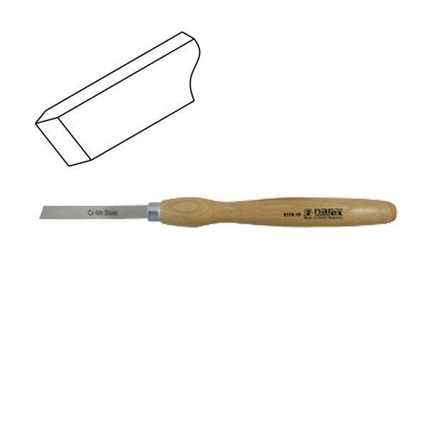 NAREX 817110 Eğri Ağız Ahşap Torna Bıçağı 14x105 mm