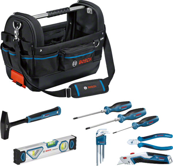 Bosch Profesyonel Seri Bosch Profesyonel El Aleti Seti 8 Parça + GWT 20 Çanta