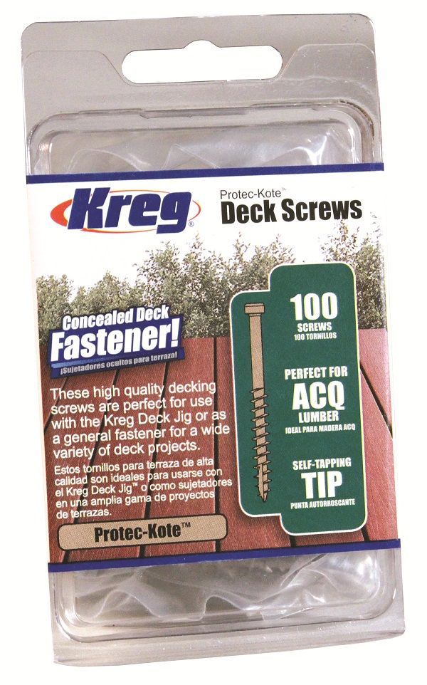 Kreg Protec-Kote Deck Vidası 100'lü Paket / SDK-C2W-100