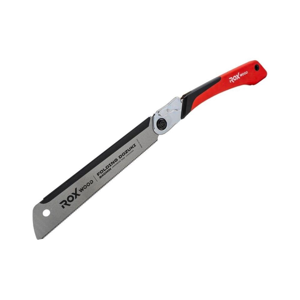 ROX WOOD 0328 Dozuki Katlanır Mini Ahşap Testere 240 mm