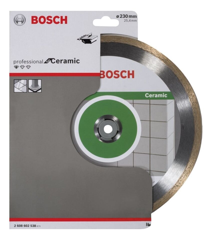 Bosch - Standard Seri Seramik İçin Elmas Kesme Diski 230 mm