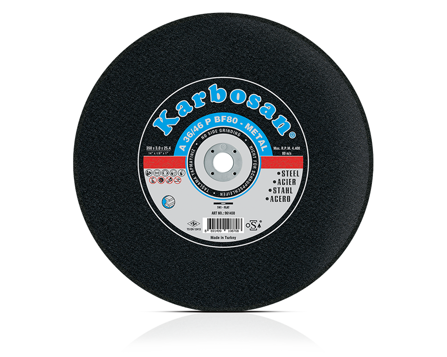 Karbosan NK Sabit Tezgah Kesme Disk 350x3.5x30