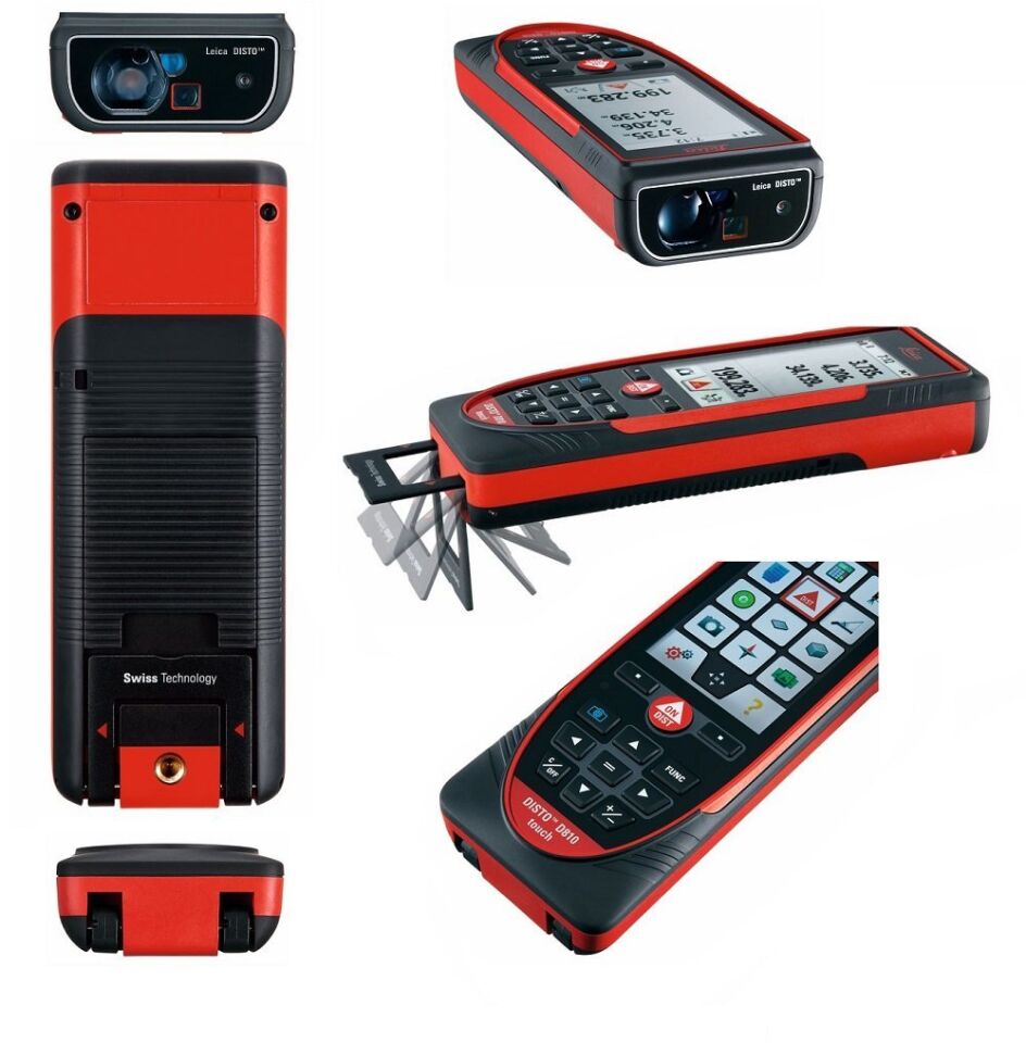 LEICA DISTO D810 Touch Full Set Bluetooth ve Kameralı Lazer Metre (250 metre)