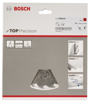 Bosch Best For Wood 165*20 mm 20 Diş