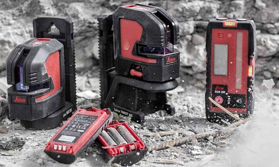 LEICA LINO L2G Çapraz Çizgili Şarjlı Yeşil Lazer Terazi