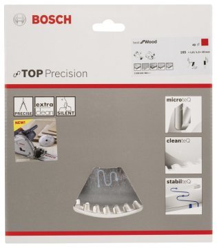 Bosch Best For Wood 165*20 mm 48 Diş