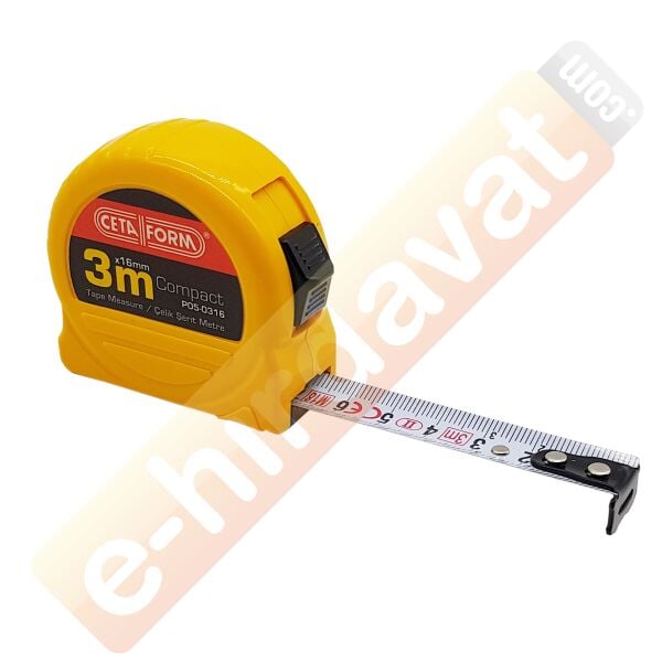 CETA Compact Şerit Metre 3mt x 16mm