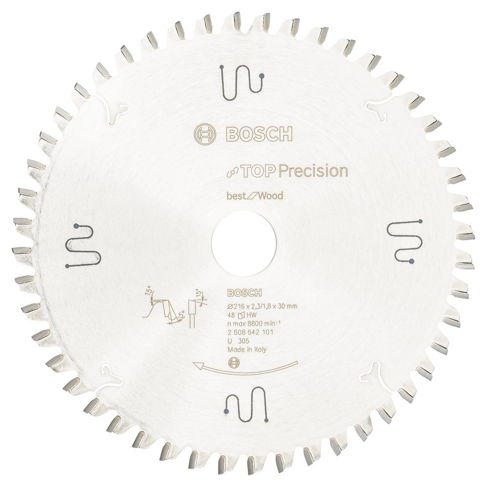 Bosch Best for Wood 216*30 mm 48 Diş