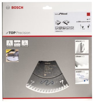 Bosch Best for Wood 250*30 mm 80 Diş