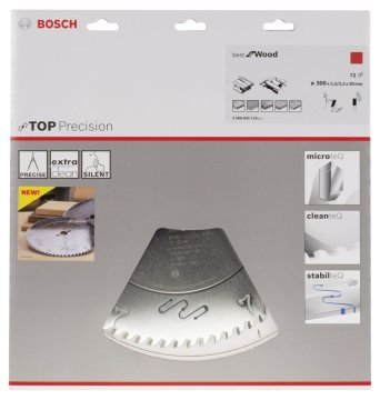 Bosch Best for Wood 300*30 mm 72 Diş