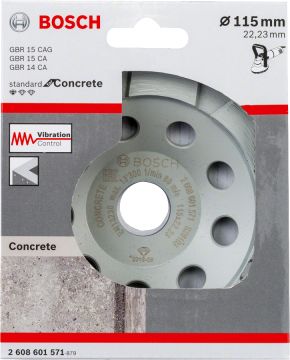 Bosch Aksesuarlar Bosch - Standard Seri Beton İçin Elmas Çanak Disk 115 mm