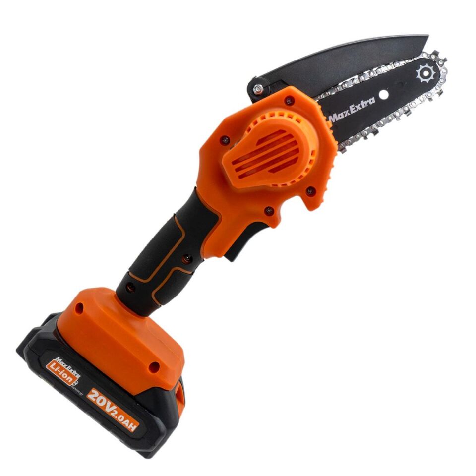 MAX-EXTRA MX8008 Mini Şarjlı Budama Testeresi 20 Volt
