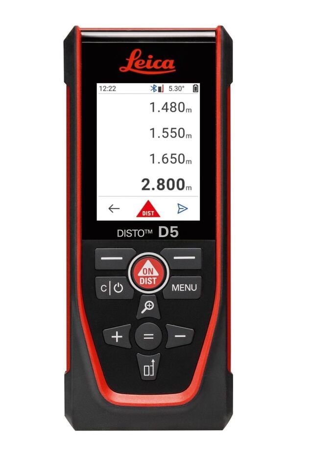 LEICA DISTO D5 Bluetooth ve Kameralı Lazer Metre (200 Metre)
