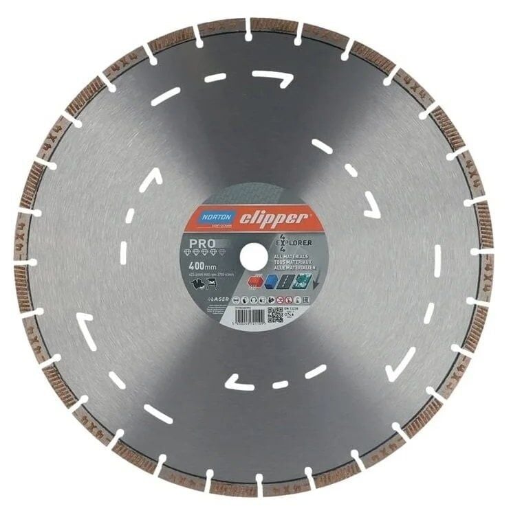 NORTON Clipper 4x4 Explorer Universal Elmas Testere 400 mm