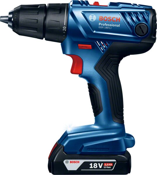 Bosch Profesyonel Seri Bosch Professional GSR 180-LI Akülü Delme Vidalama Makinesi