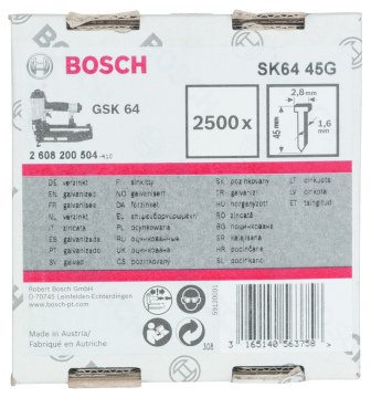 Bosch GSK 64 Çivisi 45 mm 2500li Galvanizli
