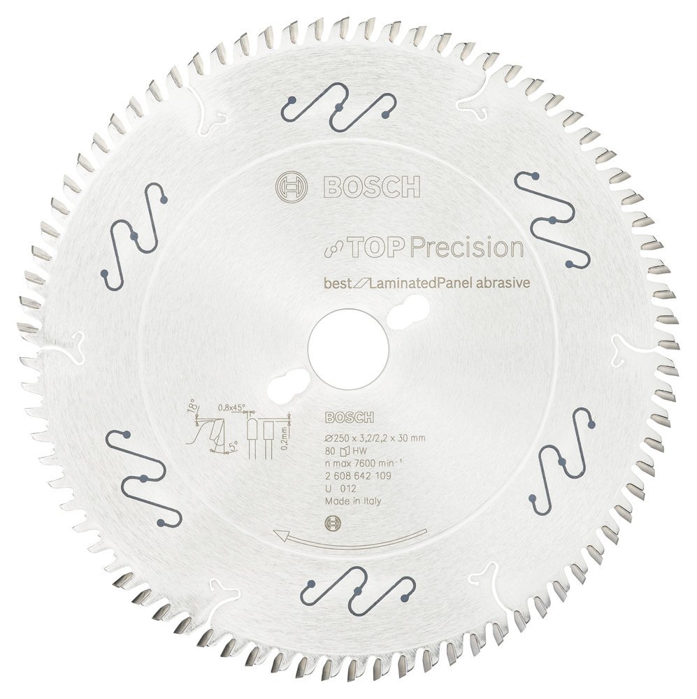 Bosch Bestfor LaminatedPanel Abr 250*30 mm 80D