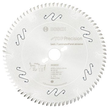 Bosch Bestfor LaminatedPanel Abr 250*30 mm 80D